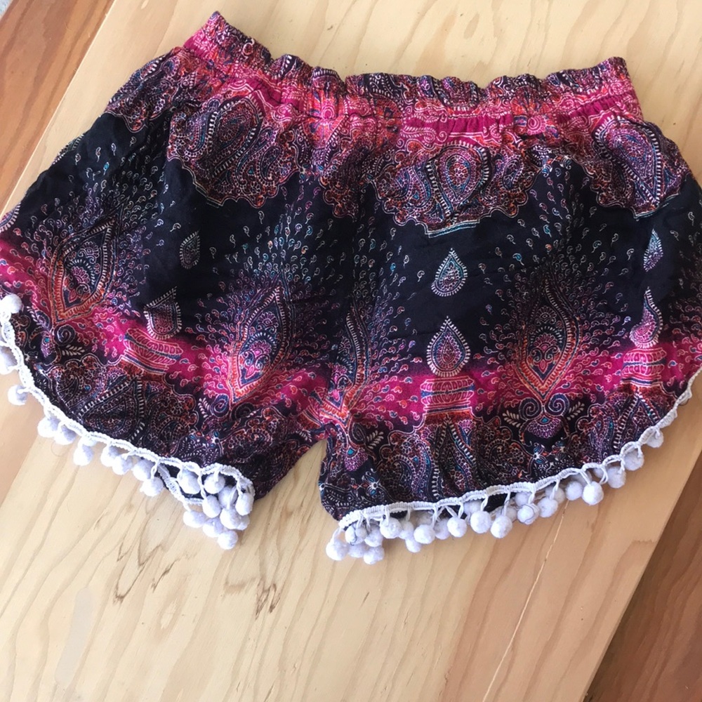 Bohemian shorts